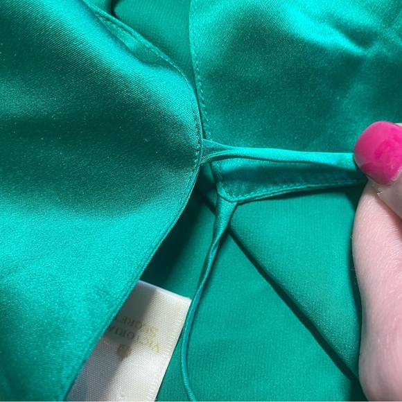 vintage Victoria's Secret 100% silk Victorian Romantic slip dress - Picture 7 of 11